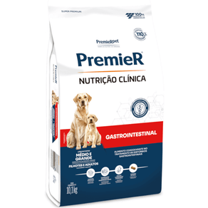Premier Cao NC Gastrointestinal - Ad e Filh Porte Medio e Grande 10,1kgCao NC Gastrointestinal - Ad e Filh Porte Medio e Grande 10,1kgCao NC Diabetes Racas Peq 10,1kgCao NC Gastrointestinal- Ad e Filhotes Peq Porte 10,1kg